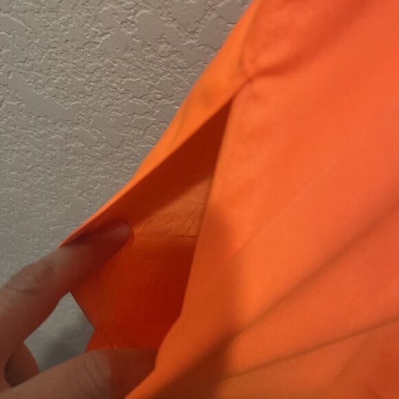 J Crew Factory Womens Ladies Cami Dress 43785 Coral Size 8 Pockets Lined Summer - Picture 7 of 13